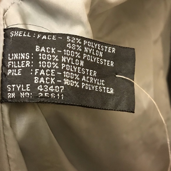 GUESS Womans Coat Jacket w/Fur Collar - Sz Small - Picture 12 of 13